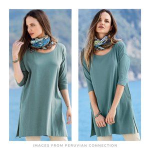 Peruvian Connection ▪ Teal Classic Bodega Tunic